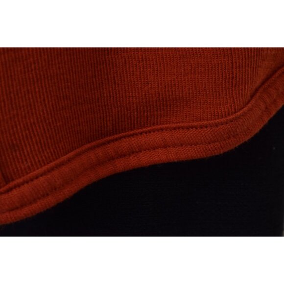 Vintage 80s Burnt Orange Acrylic Shirt size‎ M - Picture 7 of 10